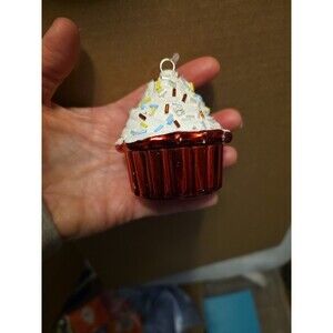 Old East Main Co. Holiday Style CUPCAKE ornament